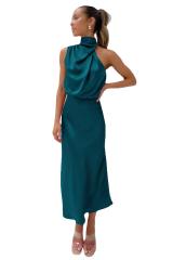 Elegant satin dress for women