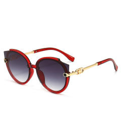 Occident fashion metal frame women sunglasses