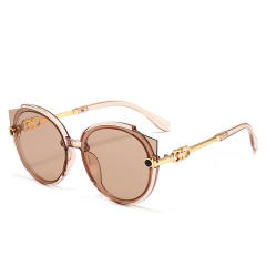 Occident fashion metal frame women sunglasses