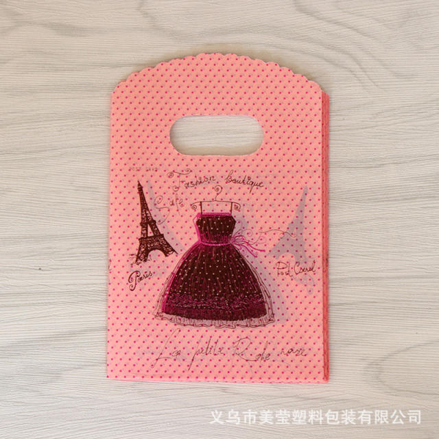 50pcs 9*15cm cartoon jewelry bag