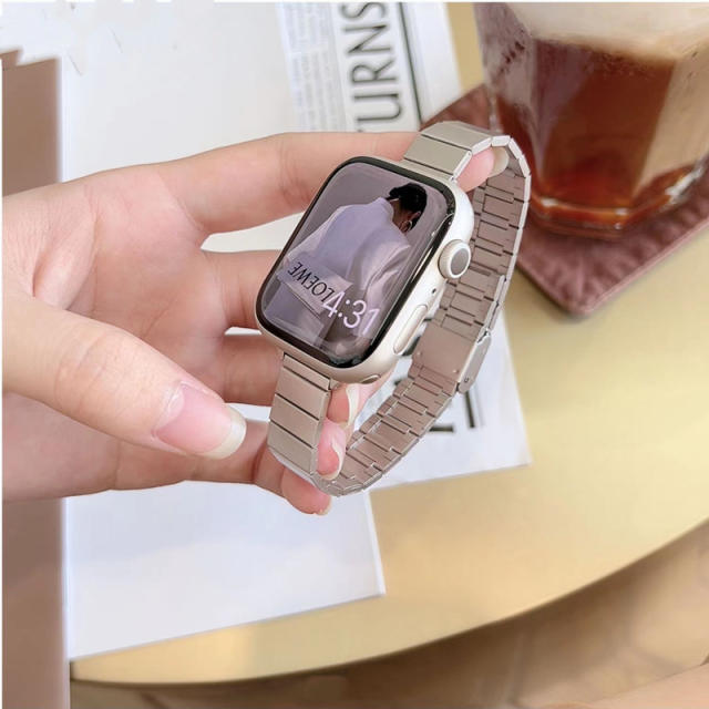 Stainless steel material watch band