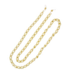 Concise glass chain