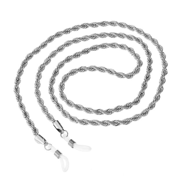 Concise rope chain glass chain