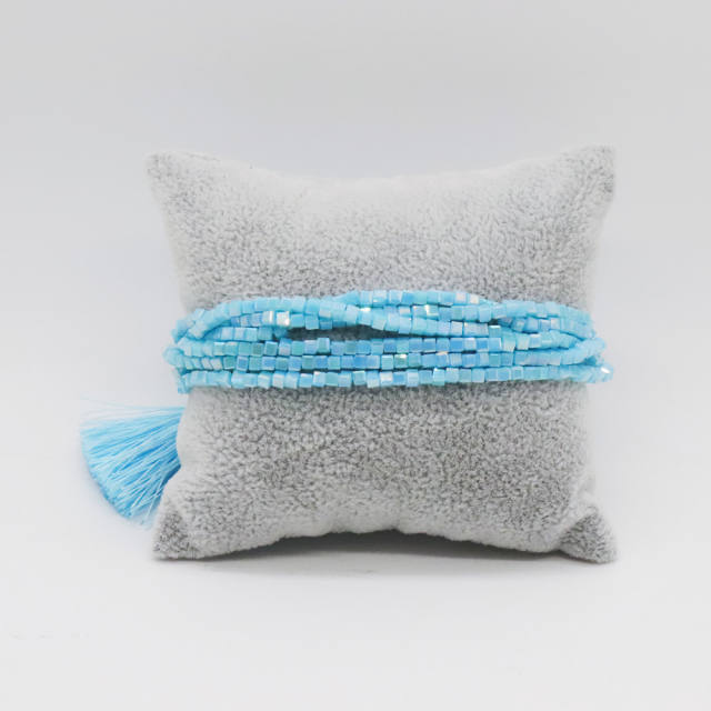 Boho miyuki beads layer bracelet