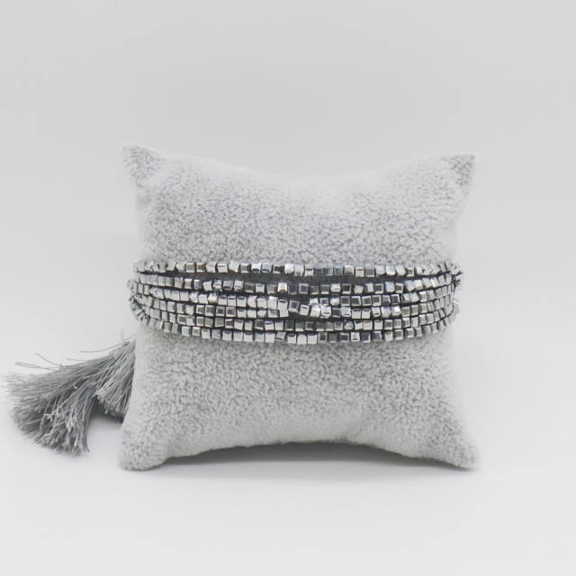 Boho miyuki beads layer bracelet