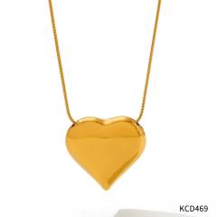 Occident fashion popular stainless steel necklace earrings bangle