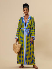 Occident fashion beach swimsuit cover up cardigan