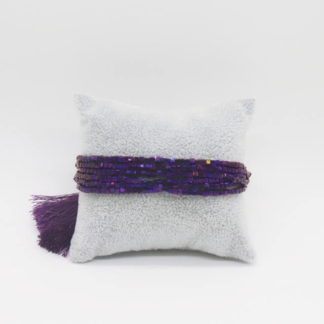 Boho miyuki beads layer bracelet