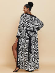 Occident fashion beach swimsuit cover up cardigan