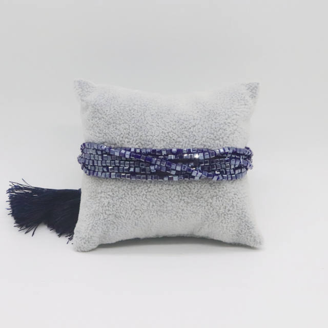 Boho miyuki beads layer bracelet