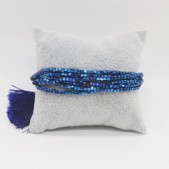 Boho miyuki beads layer bracelet