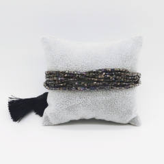 Boho miyuki beads layer bracelet