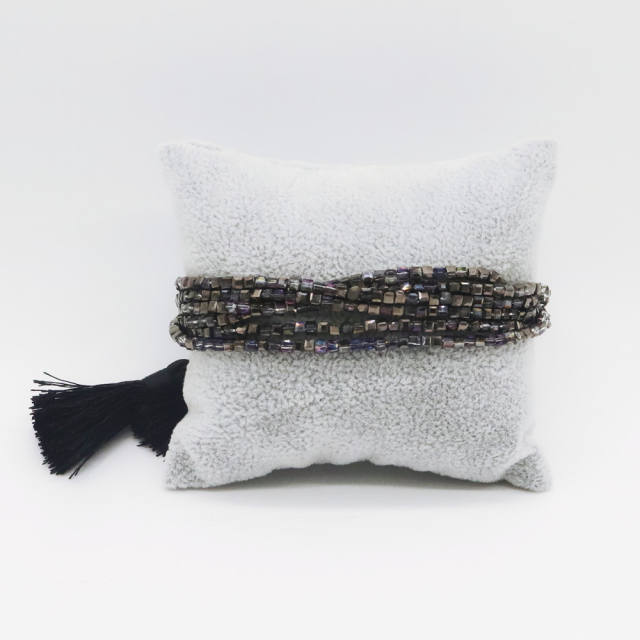 Boho miyuki beads layer bracelet