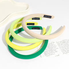 Spring summer candy color simple headband