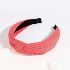 Plain color knotted headband