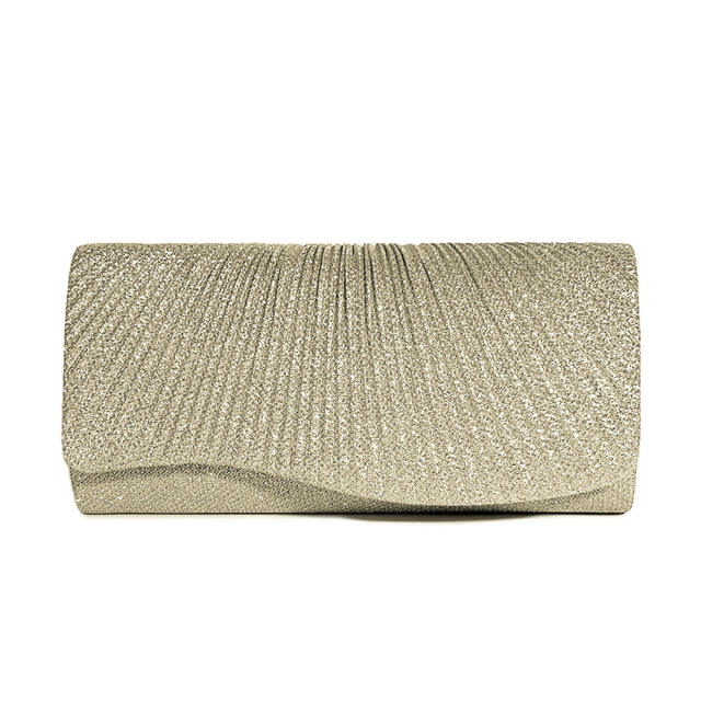 Plain color rhinestone evening bag