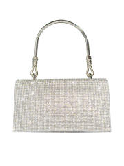 Elegant pave setting rhinestone evening bag
