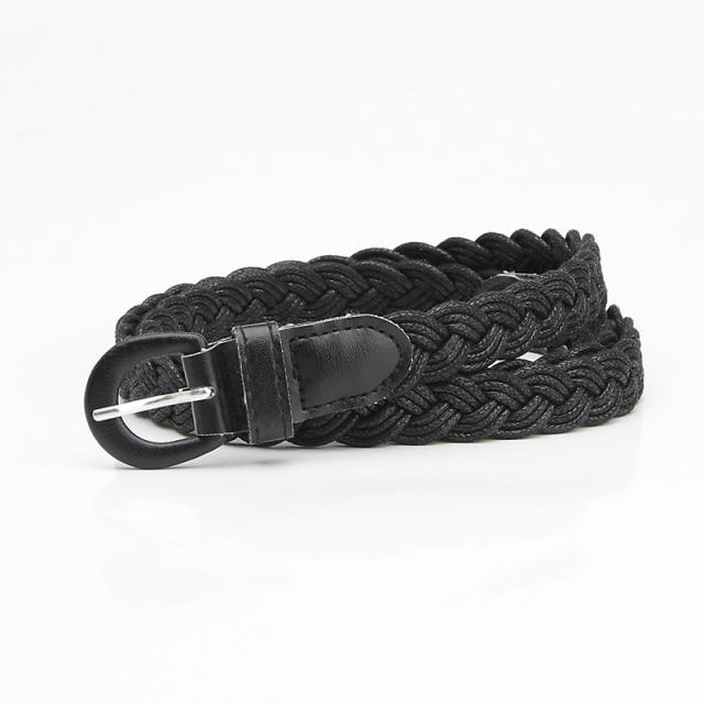 Vintage braid dress belt