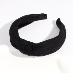 Plain color knotted headband
