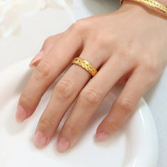 Personality stainless steel bangle rings