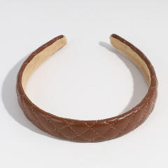 Classic PU leather headband
