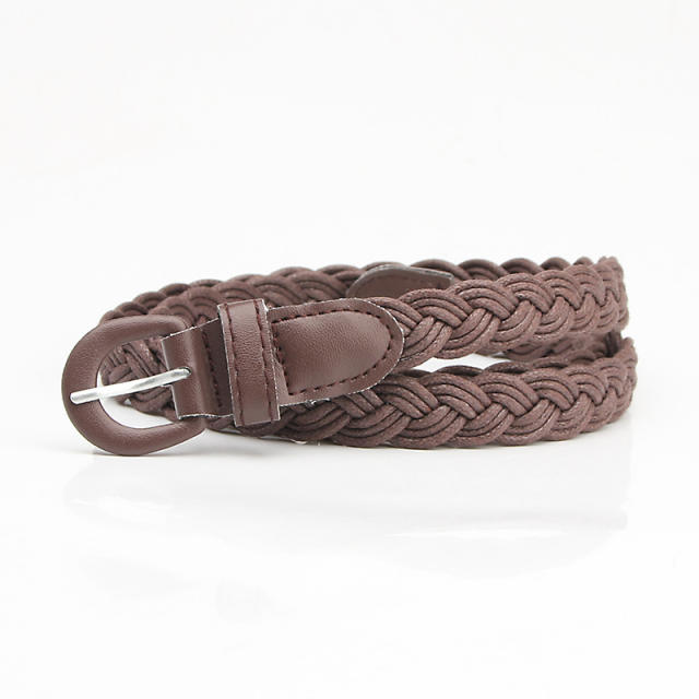 Vintage braid dress belt