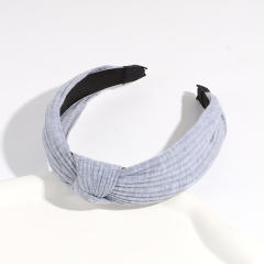Plain color knotted headband