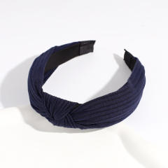 Plain color knotted headband