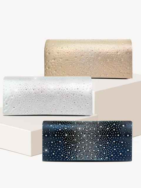 Luxury rhinestone evening bag clutch