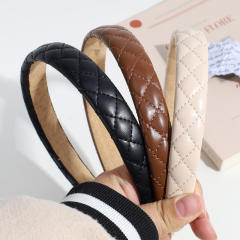 Classic PU leather headband