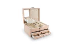 Waterproof PU leather large capacity jewelry box