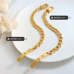 Chunky stainless steel chain bracelet