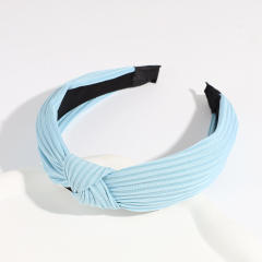 Plain color knotted headband