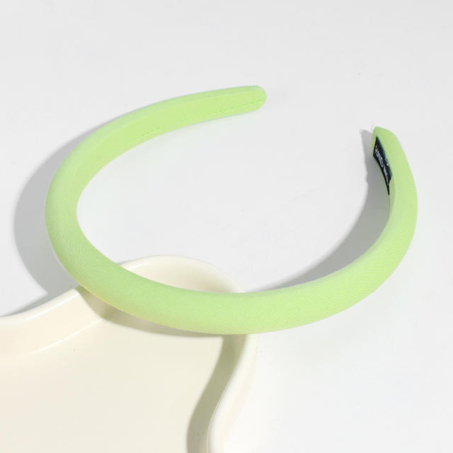 Spring summer candy color simple headband