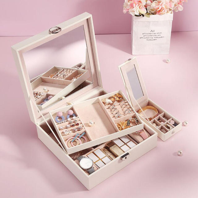 Large capacity women jewelry box