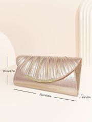 Luxury large capacity evening bag clutch