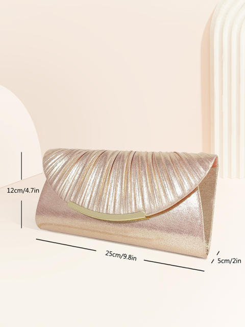 Luxury large capacity evening bag clutch