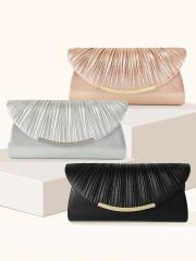Luxury large capacity evening bag clutch