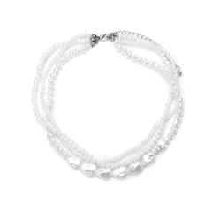 Vintage imitation pearl choker