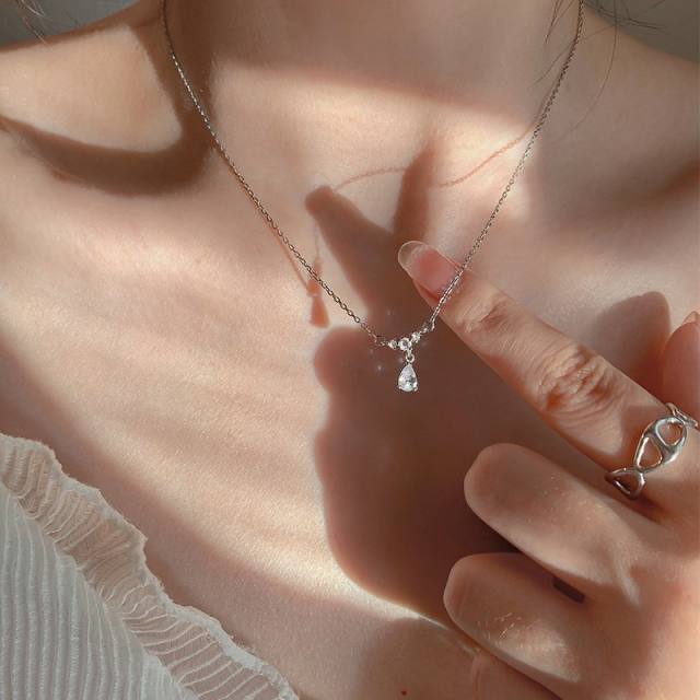 Creative heart pendant series necklace