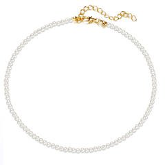 Vintage imitation pearl choker
