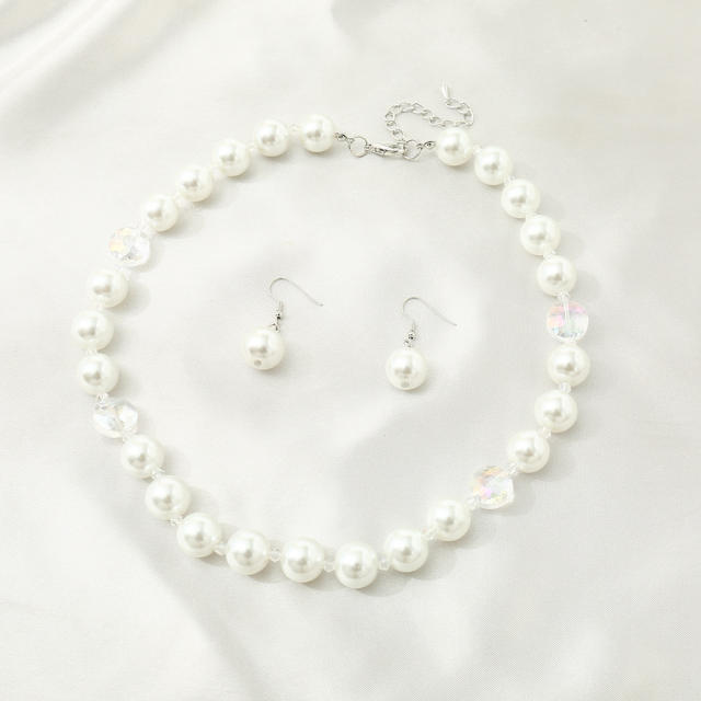Easy match bead jewelry set