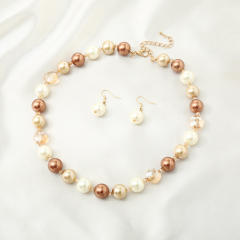 Easy match bead jewelry set