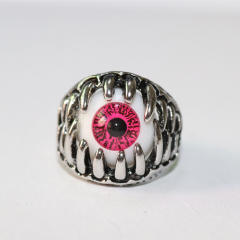 Punk trend skull head rings for men
