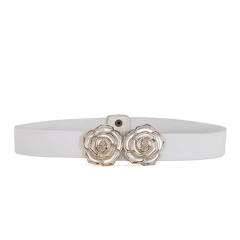 Korean fashion alloy buckle corset belt