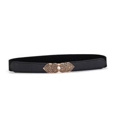Korean fashion alloy buckle corset belt