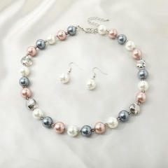 Easy match bead jewelry set