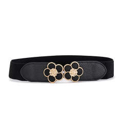 Korean fashion alloy buckle corset belt