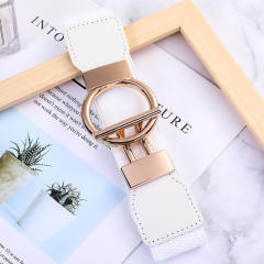Easy match elastic corset belt