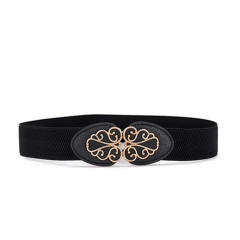 Korean fashion alloy buckle corset belt